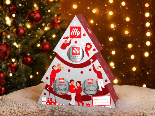 illy kafijas komplekts