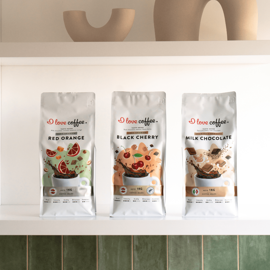 Es Milu Kafiju kafija pupiņas un malta kafija