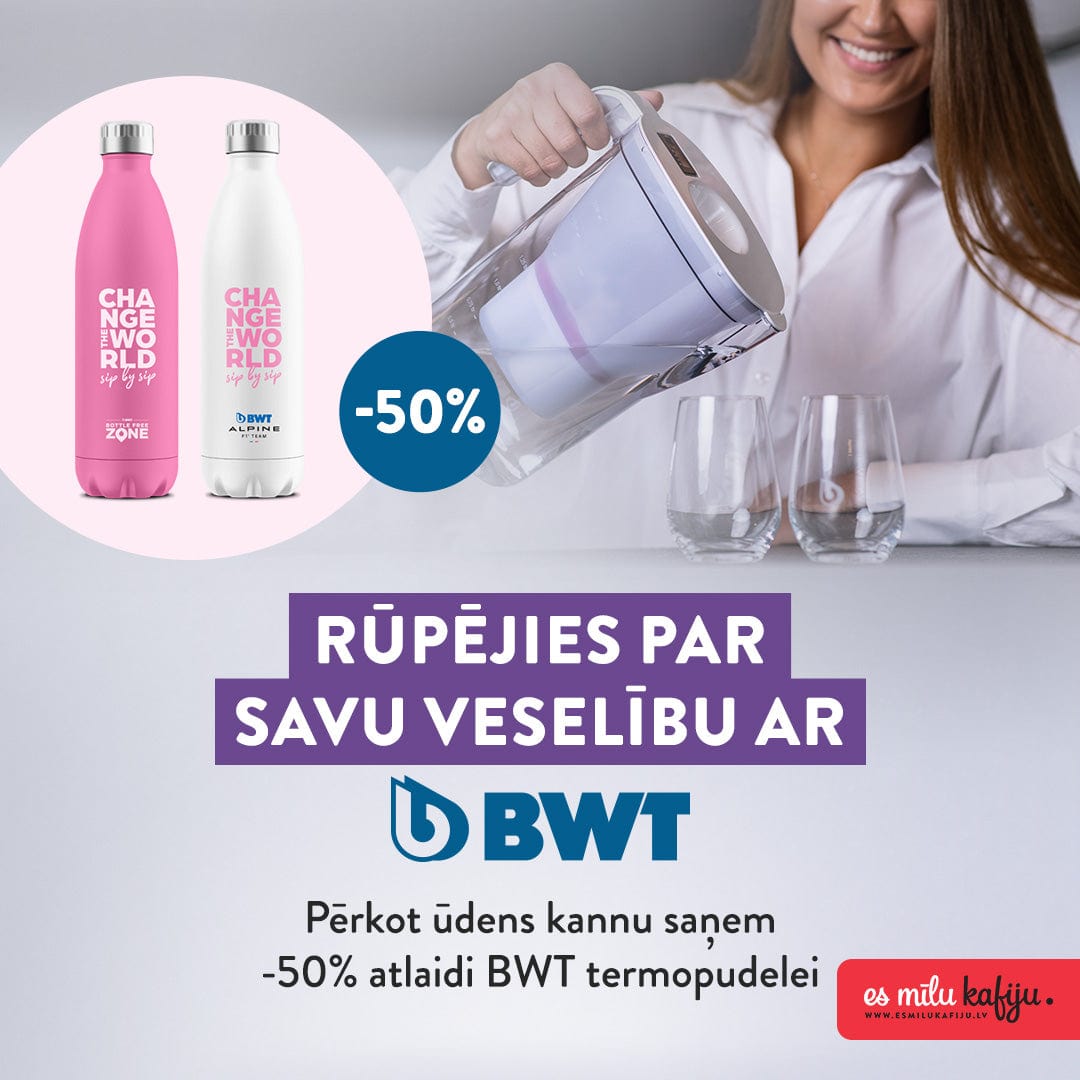 BWT ūdens kanna un dāvana termopudele 50%