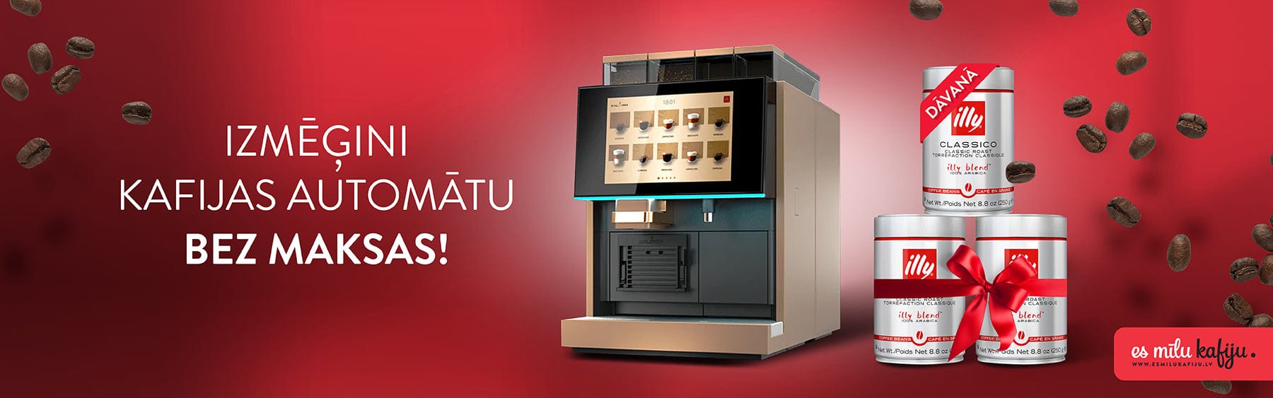 Kalerm kafijas automāts noma