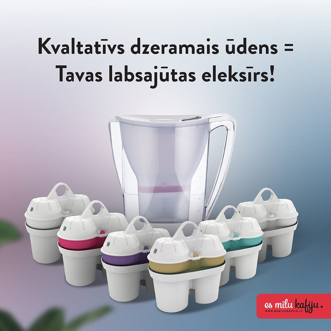 BWT ūdens filta kanna un filtrs