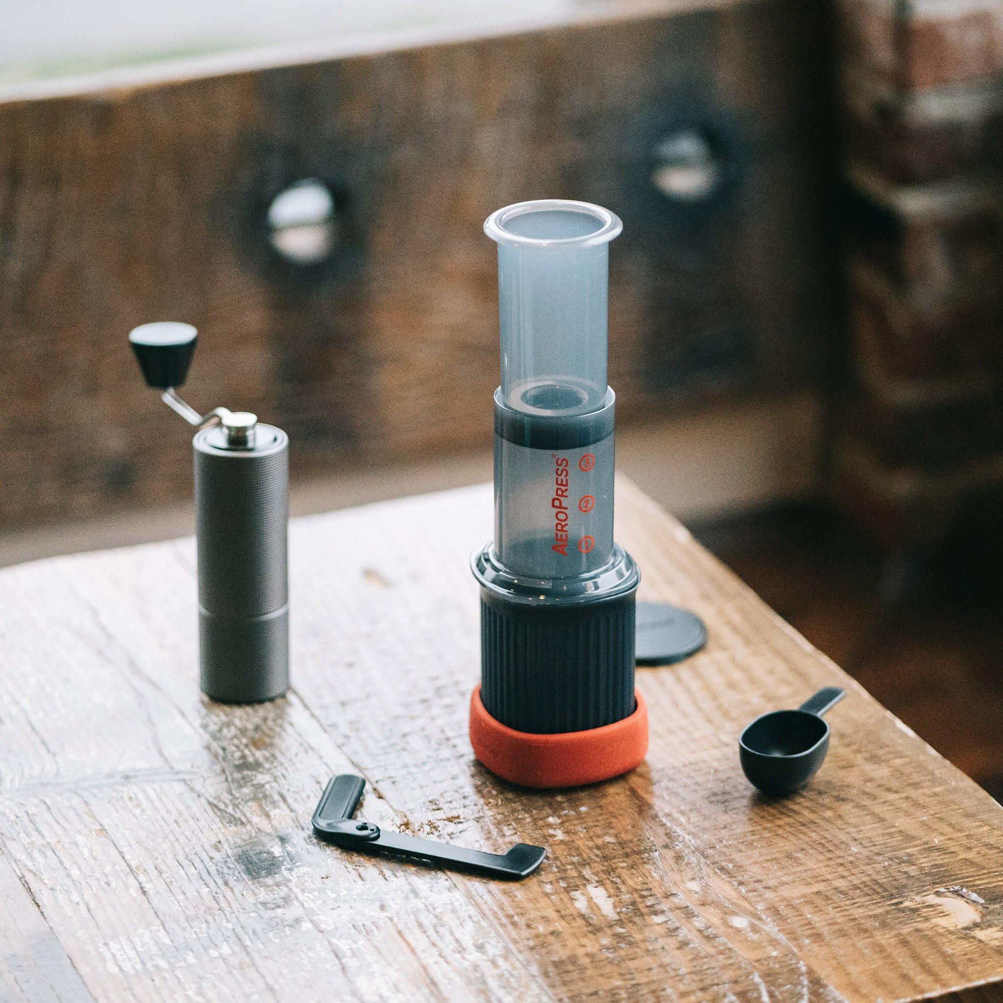 Aeropress Kafijas pagatavošanas rīki Aeroprese, GO Travel Coffee Press