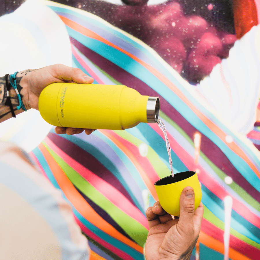 Asobu Trauki Asobu Orb termopudele, 415ml, balta