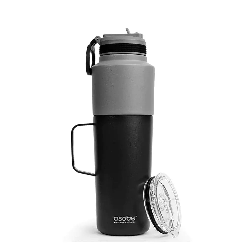 Asobu Trauki Melna Asobu termokrūze Twin Pack 600/900ml, TWP33 balta