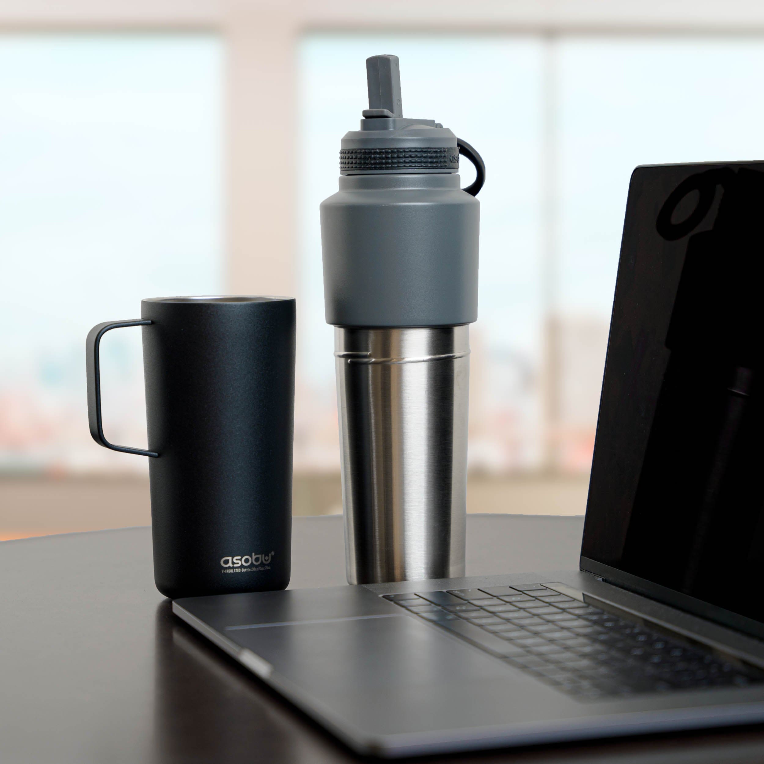 Asobu Trauki Asobu termokrūze Twin Pack 600/900ml, TWP33 melna