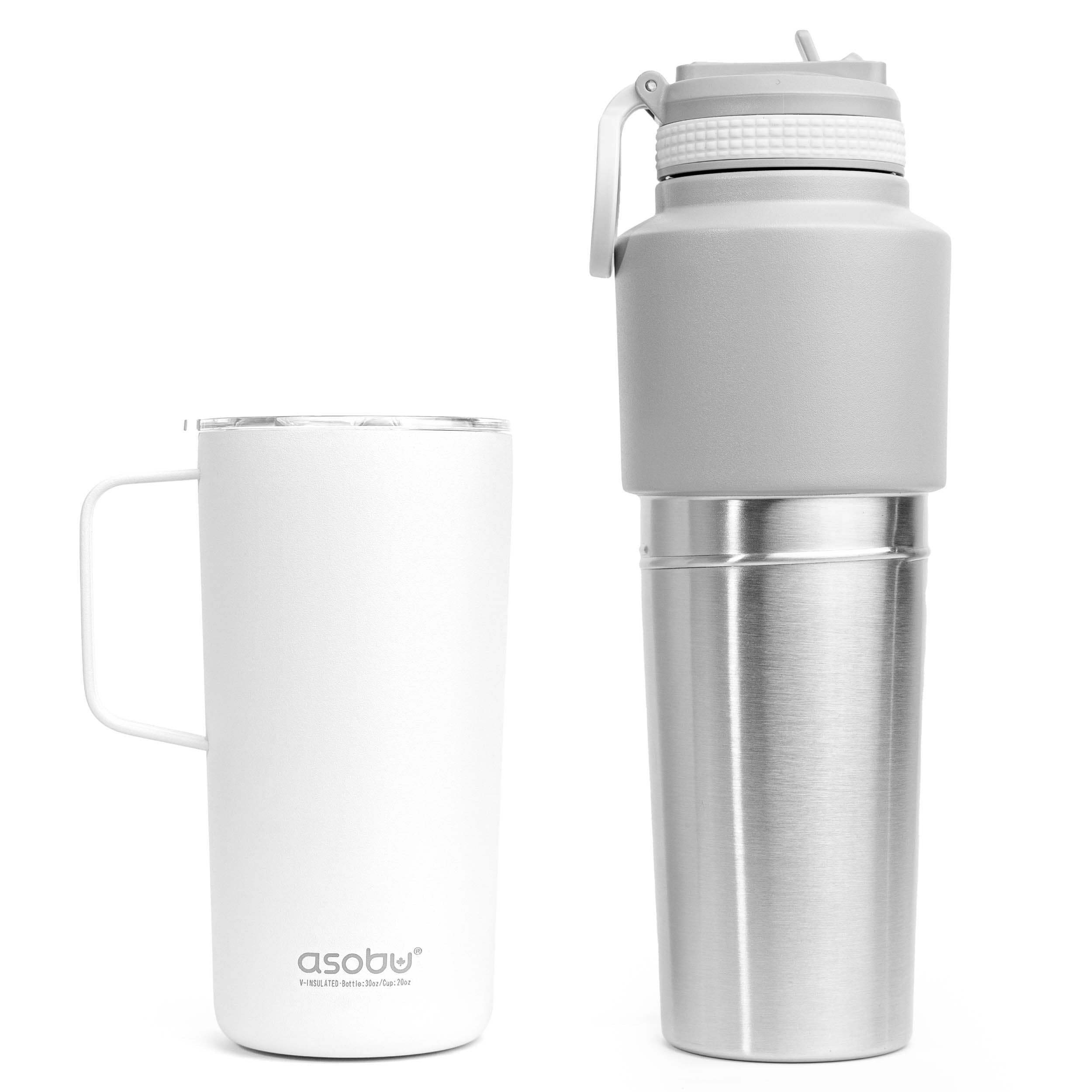 Asobu Trauki Asobu termokrūze Twin Pack 600/900ml, TWP33 melna