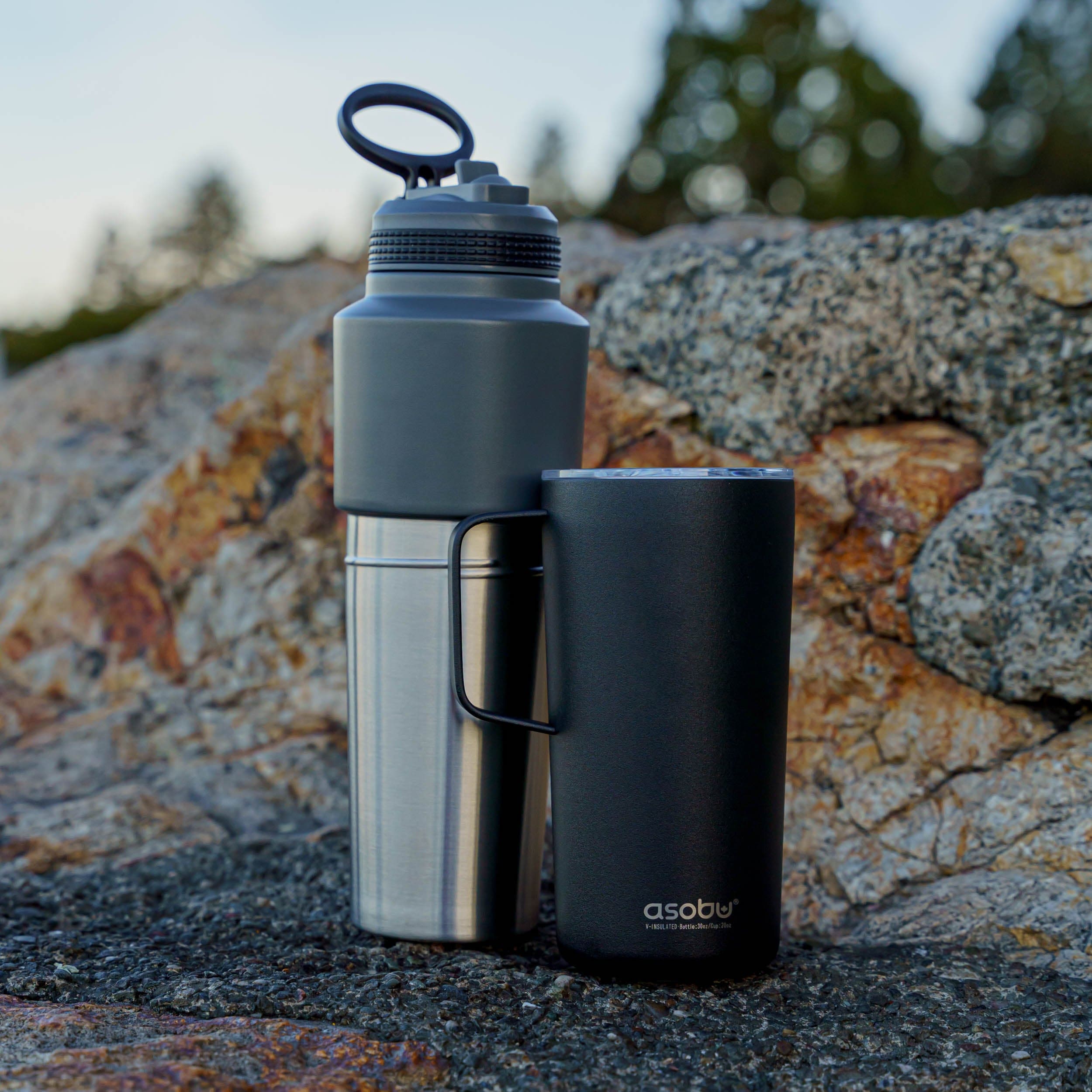 Asobu Trauki Asobu termokrūze Twin Pack 600/900ml, TWP33 melna