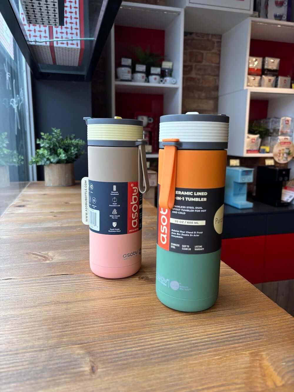 Asobu Trauki Termopudele Asobu  Aspen, 600 ml, BF27 pasteļu zaļa