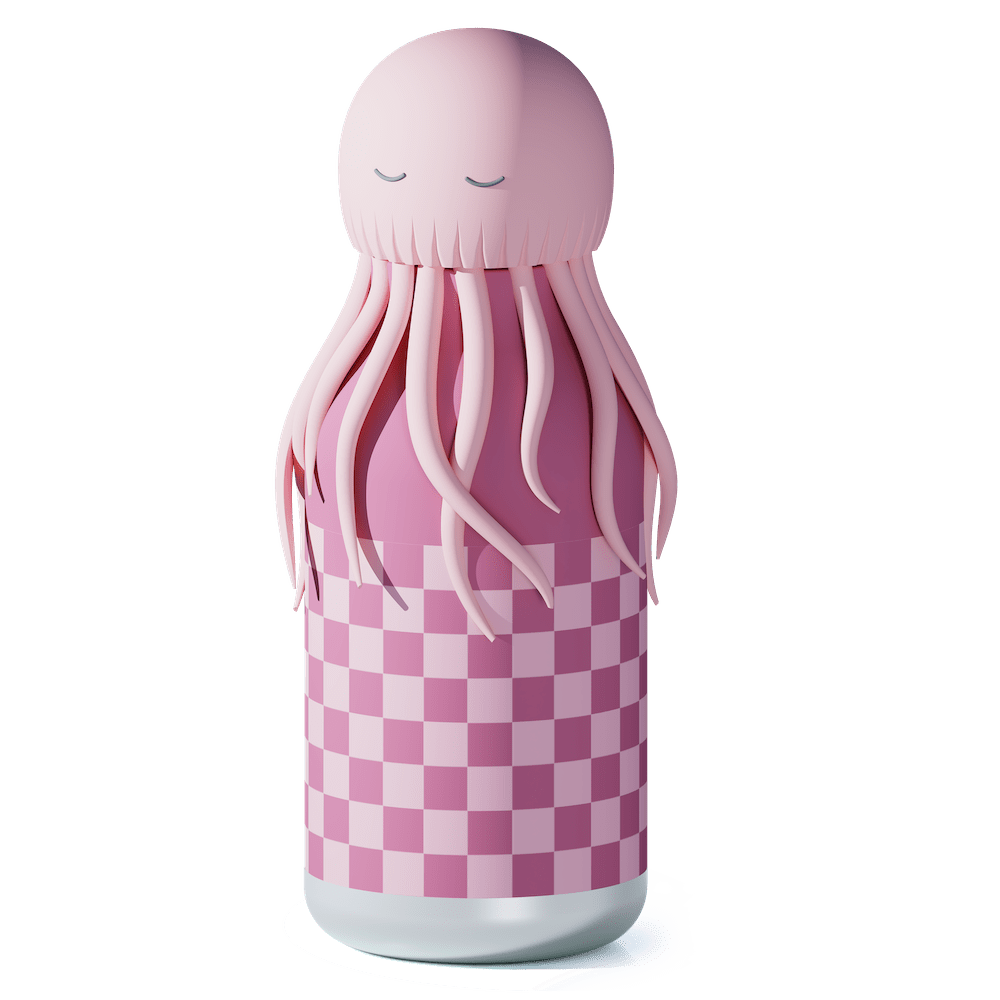 Asobu Trauki Termopudele bērniem Asobu Bestie, 460ml, JELLY FISH