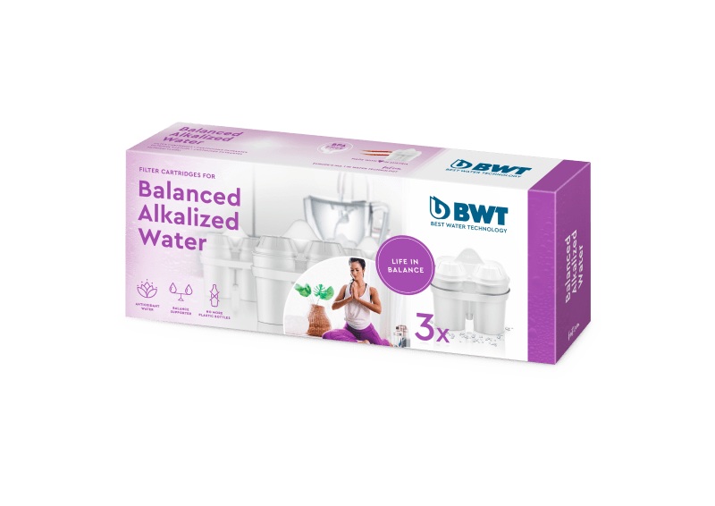 BWT Ūdens filtri Ūdens kannas filtrs ar augstu pH līmeni BWT, 3gb