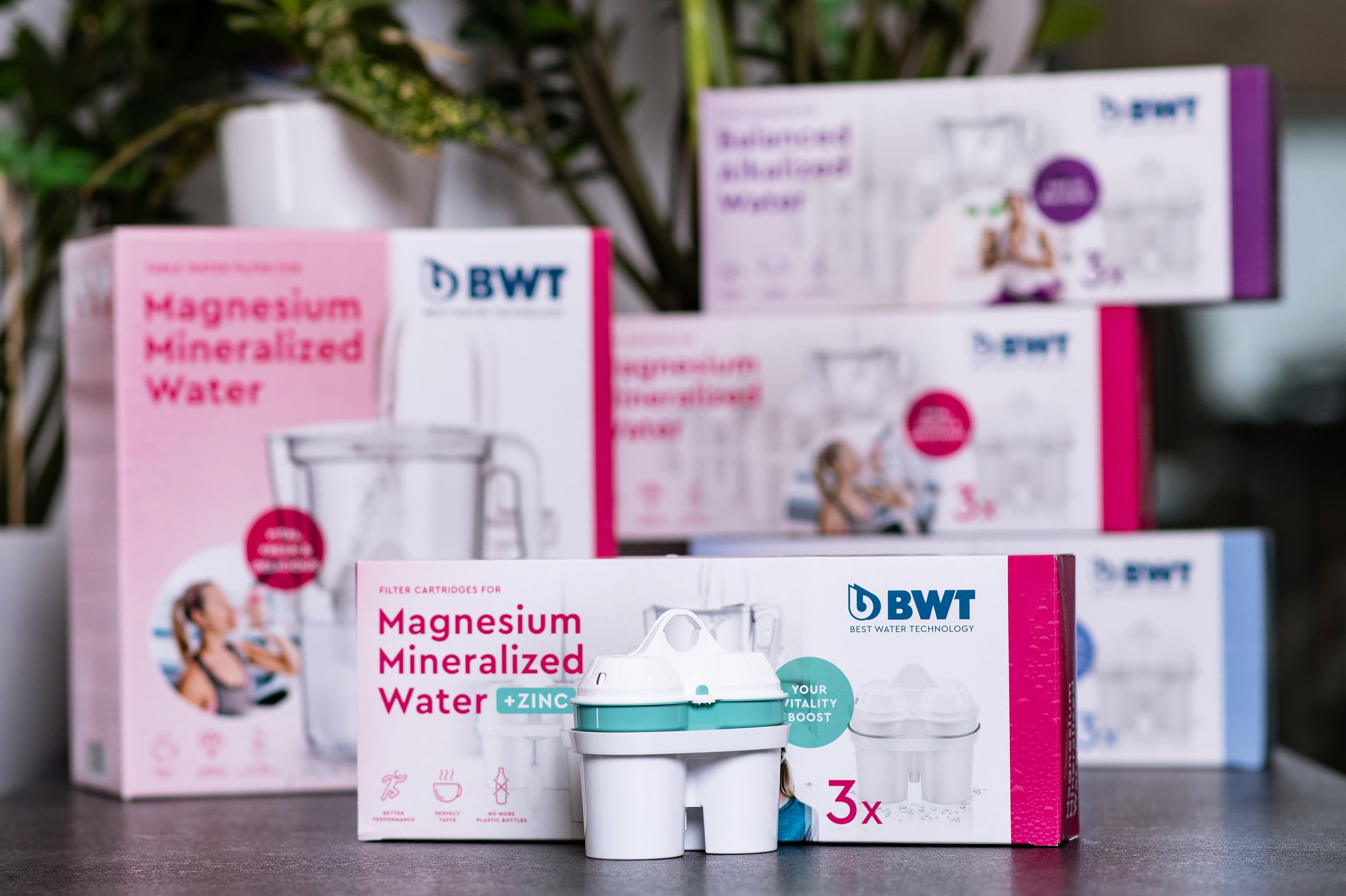 BWT Ūdens filtri Ūdens kannas filtrs ar cinku un magniju BWT, 1gb