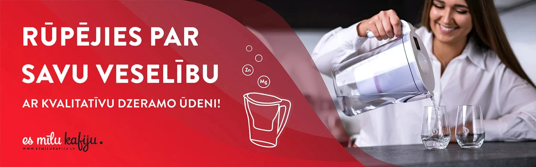 Ūdens filtra krūzes un kannas