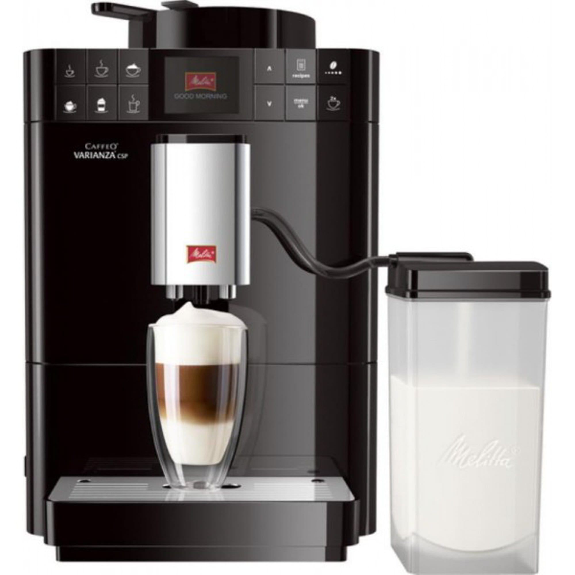 Citi zīmoli Pupiņu automāti Melitta kafijas automāts, F57/0-102 Varianza CSP, melns