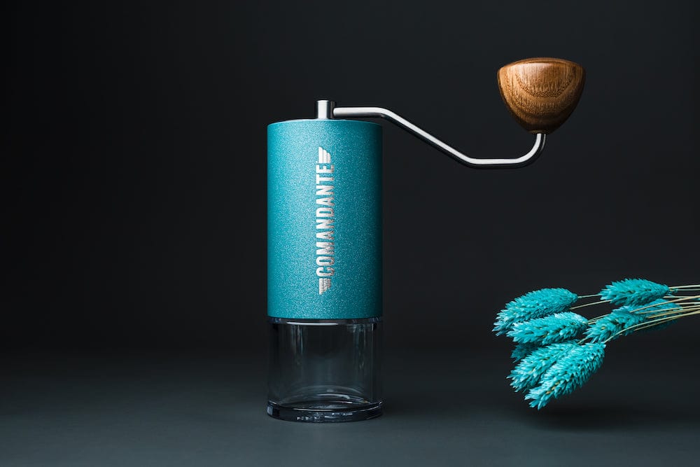 Comandante Kafijas pagatavošanas rīki Rokas dzirnaviņas Comandante C40 MK4 Nitro Blade Alpine Lagoon