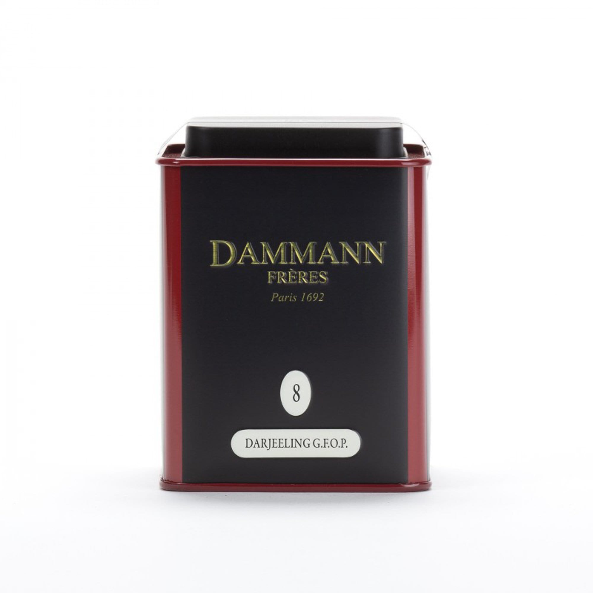 Dammann Beramā tēja Tēja beramā HOME Darjeeling G.F.O.P. - 8 melnā tēja 100g