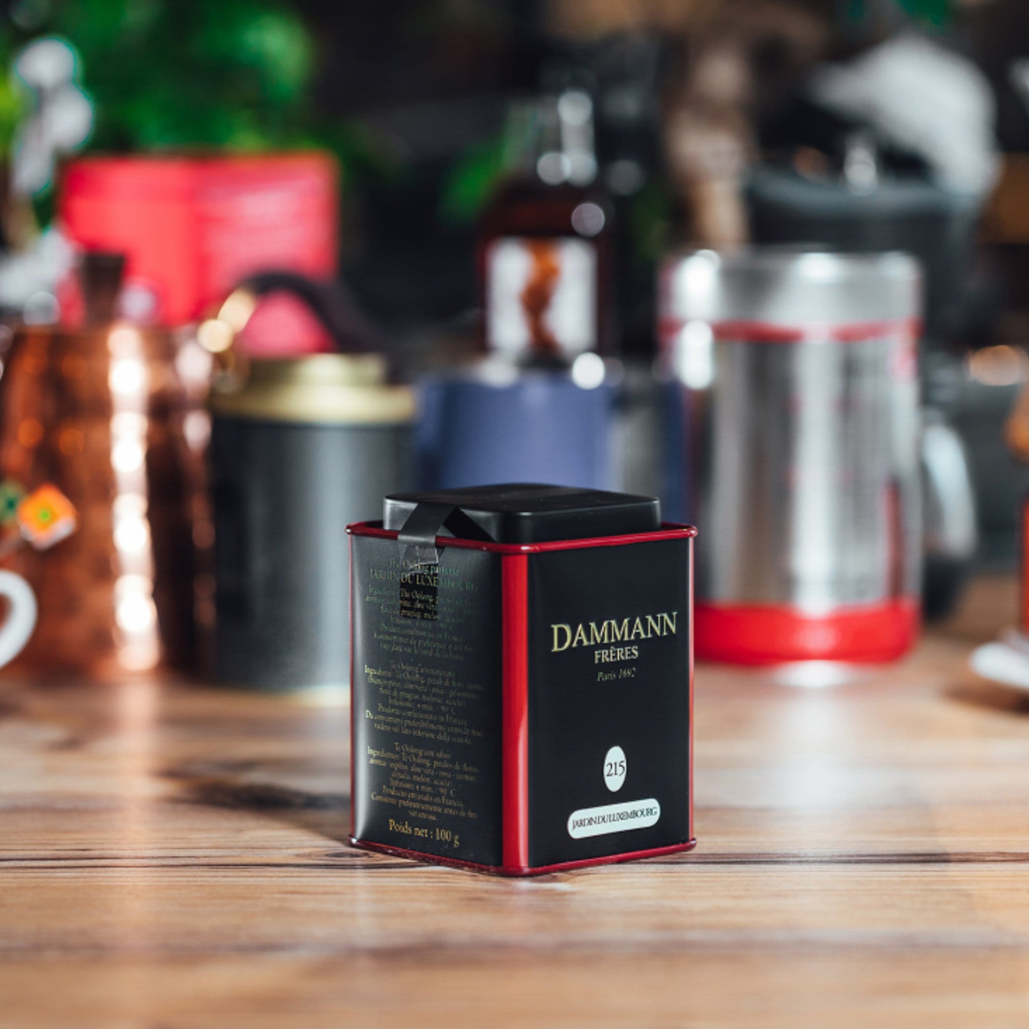 Dammann Beramā tēja Tēja beramā HOME Jardin de Luxemburg - 215 Oolong tēja 100g