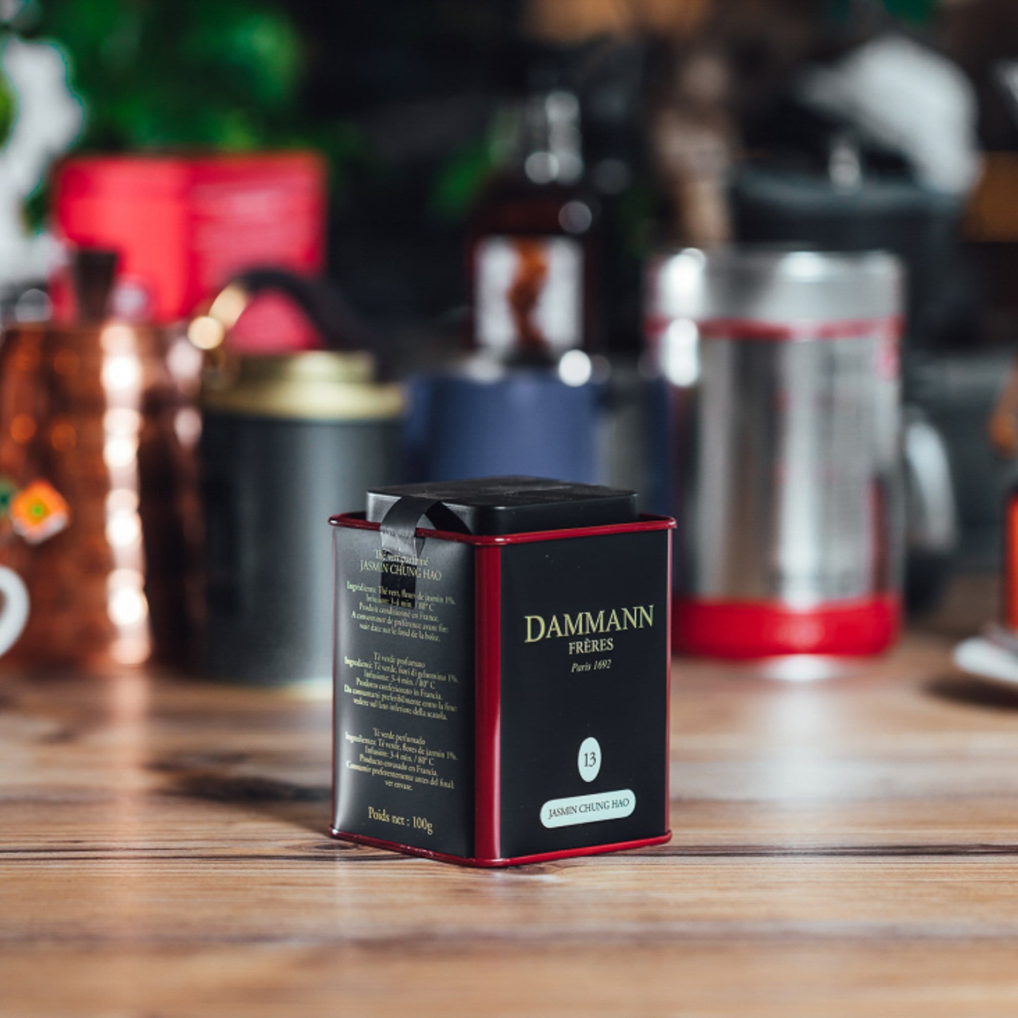 Dammann Beramā tēja Tēja beramā HOME Jasmin Chung Hao - 13 zaļā tēja 100g