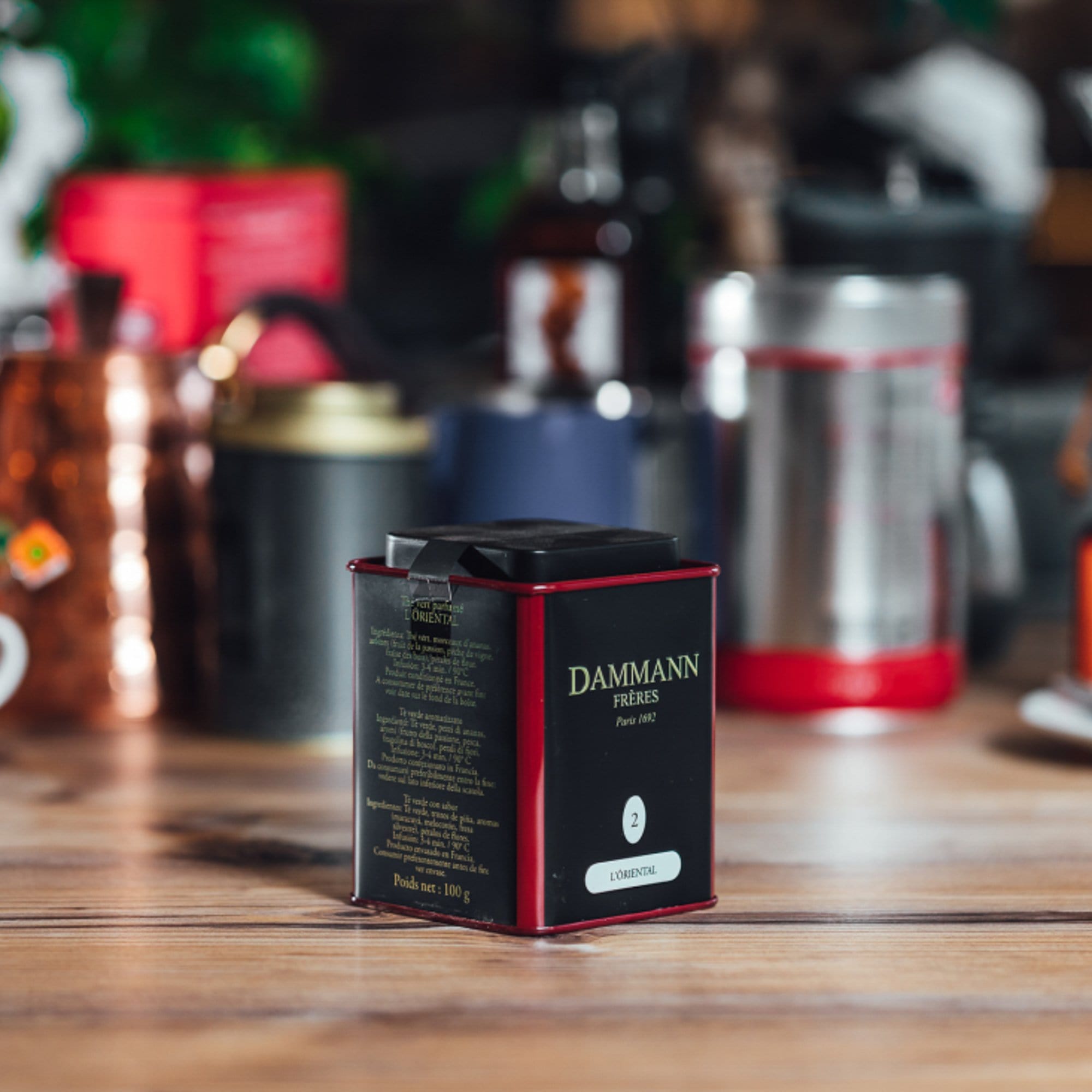 Dammann Beramā tēja Tēja beramā HOME L'Oriental - 2 zaļā aroma tēja 100g