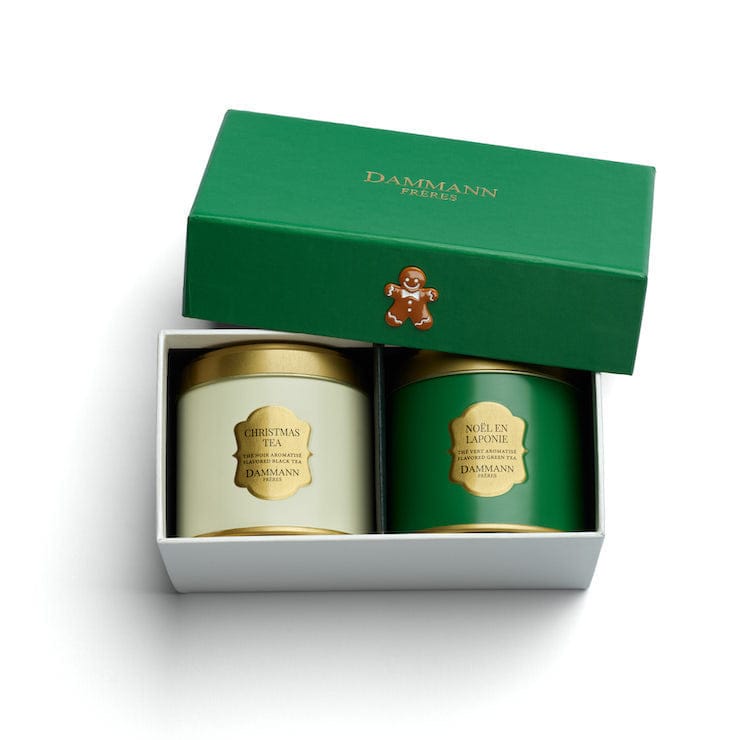 Dammann Dāvanu komplekti Beramās tējas komplekts - Dammann Let It Snow izlase 2 x 40 g