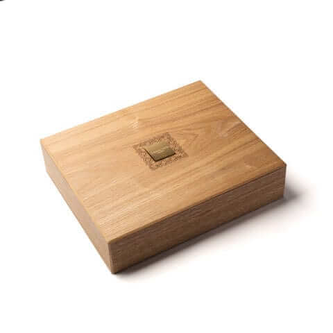 Dammann Dāvanu komplekti Dammann Fréres tējas lāde, Coffret Bois Clair, tukša