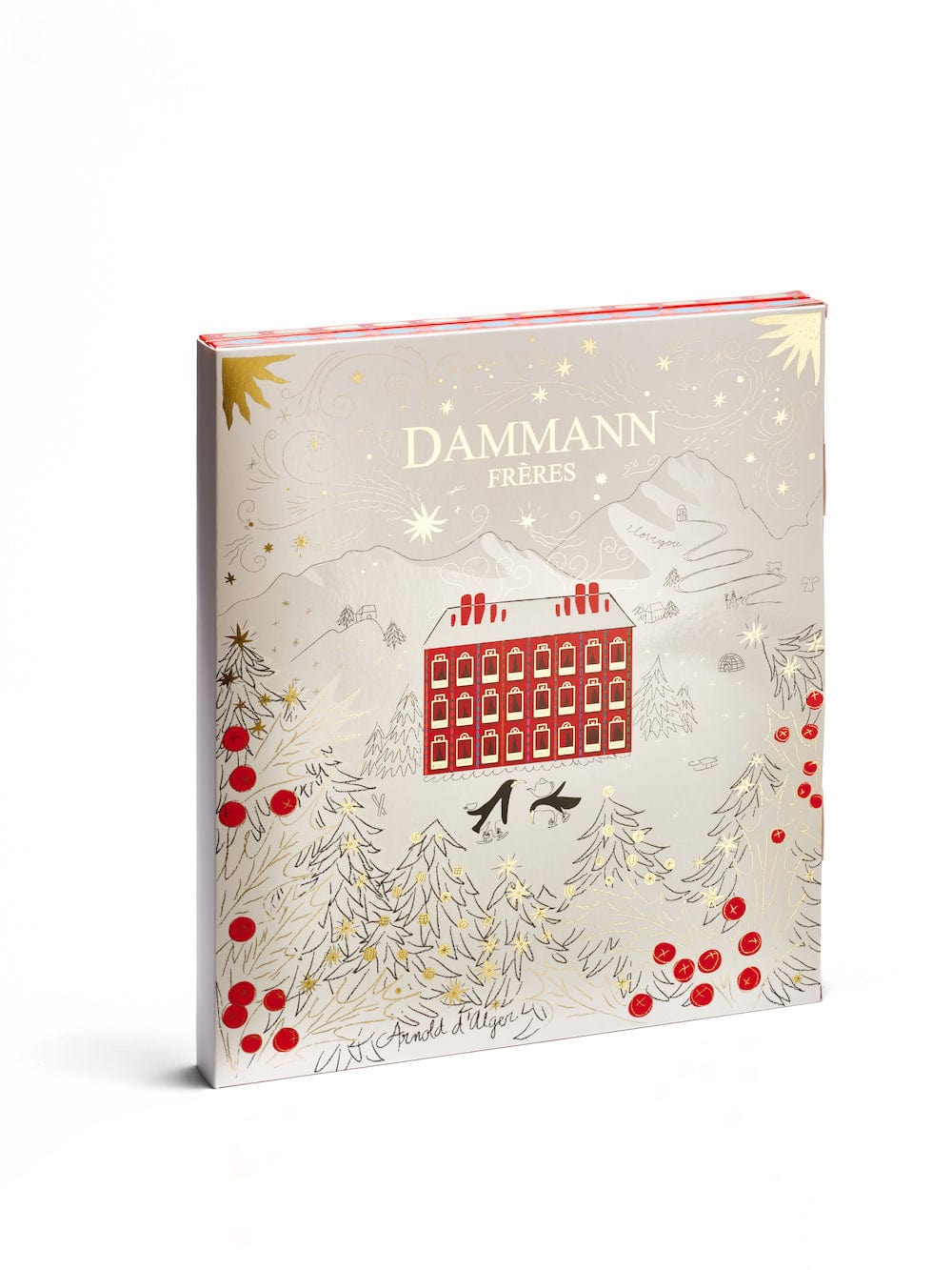 Dammann Tēja maisiņos Dammann tējas adventes kalendārs Arnold d'Alger, 2025