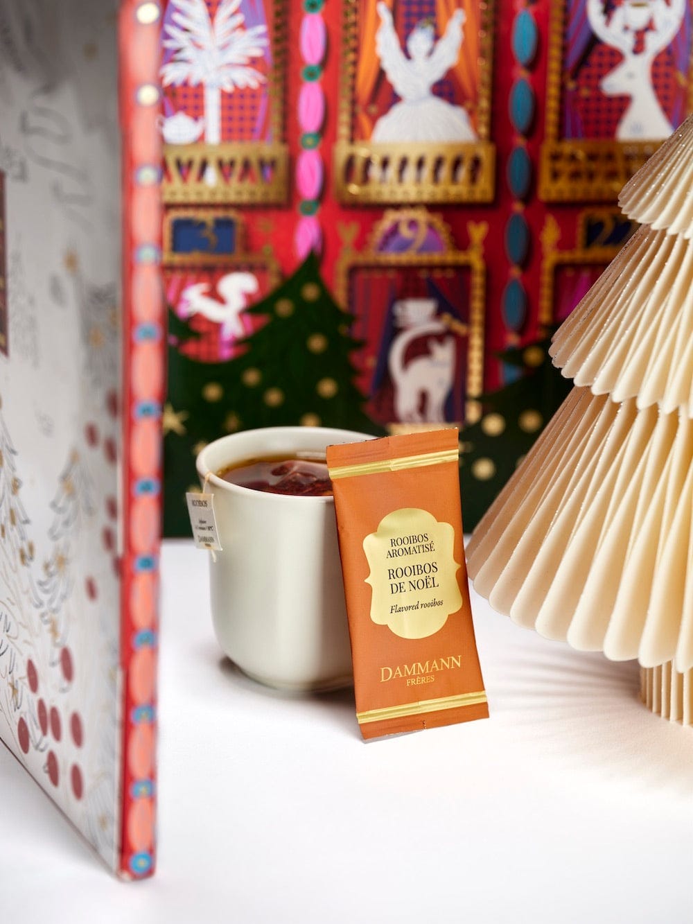 Dammann Tēja maisiņos Dammann tējas adventes kalendārs Arnold d'Alger, 2025
