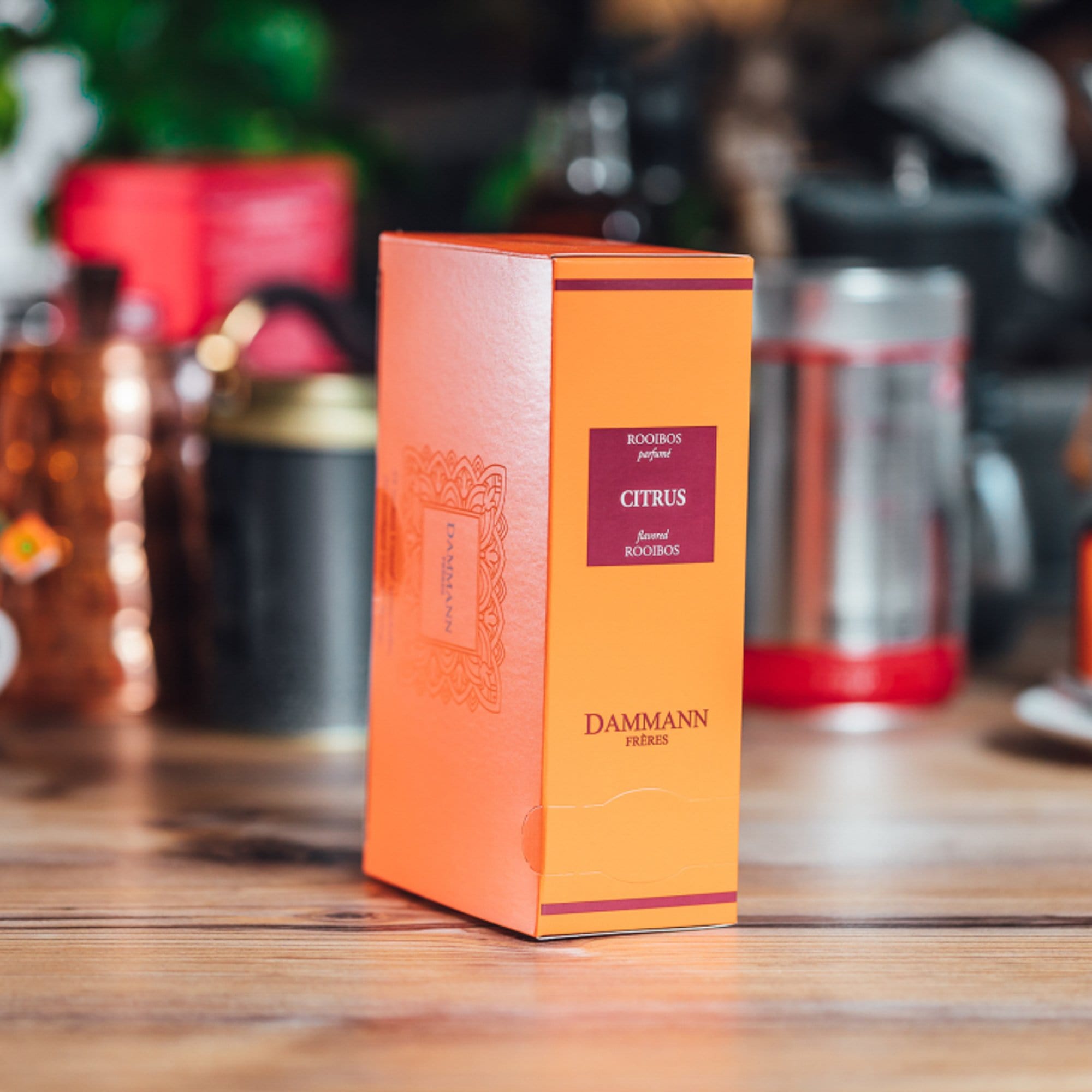 Dammann Tēja maisiņos Horeca, Citrus, Rooibos tēja, 24gb