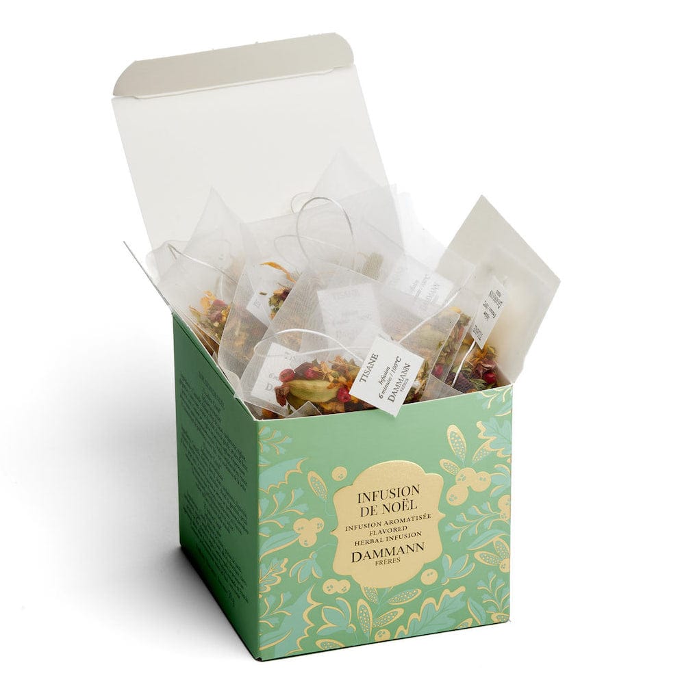 Dammann Tēja maisiņos Tēja maisiņos Dammann Infusion de Noël zāļu maisījums,25 gab, Ziemassvētku tēja