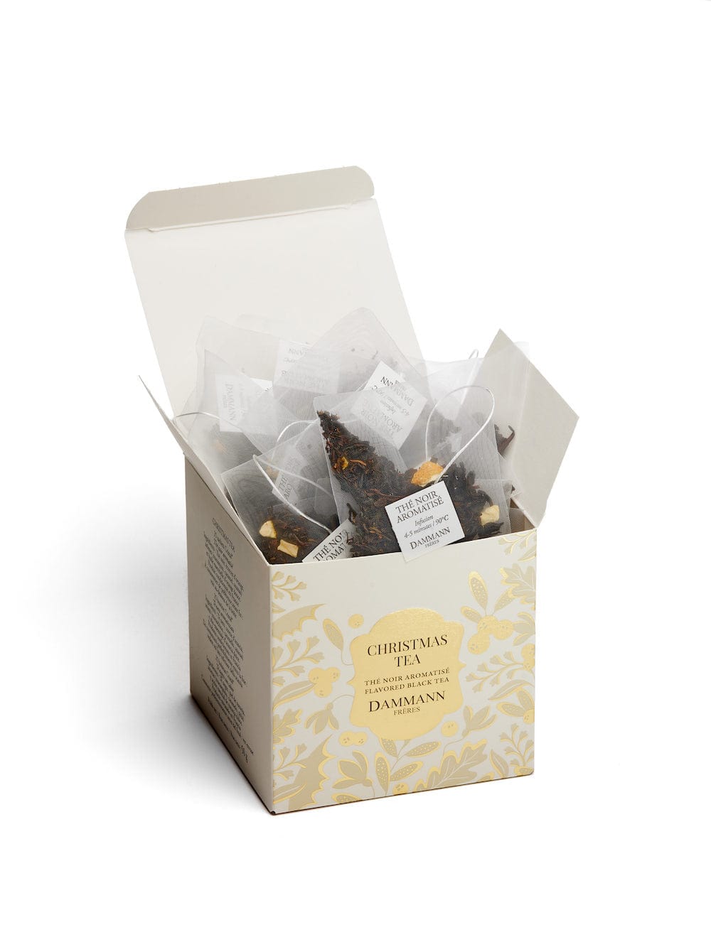 Dammann Tēja maisiņos Tēja zīda maisiņos HOME melnā tēja 25gab, Ziemassvētku tēja