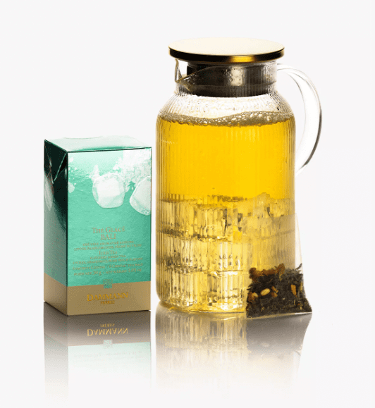 Dammann Tēja maisiņos Tēja zīda maisiņos ledus tējas gatavošanai,  Bali zaļā aroma tēja, 6 gab