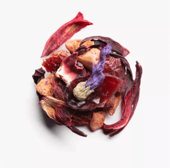 Dammann Tēja maisiņos Tēja zīda maisiņos ledus tējas gatavošanai, Carcadet Passion Framboise augļu tēja, 6 gab