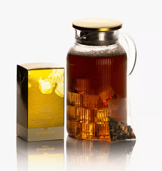 Dammann Tēja maisiņos Tēja zīda maisiņos ledus tējas gatavošanai, Chaï melnā aroma tēja, 6 gab