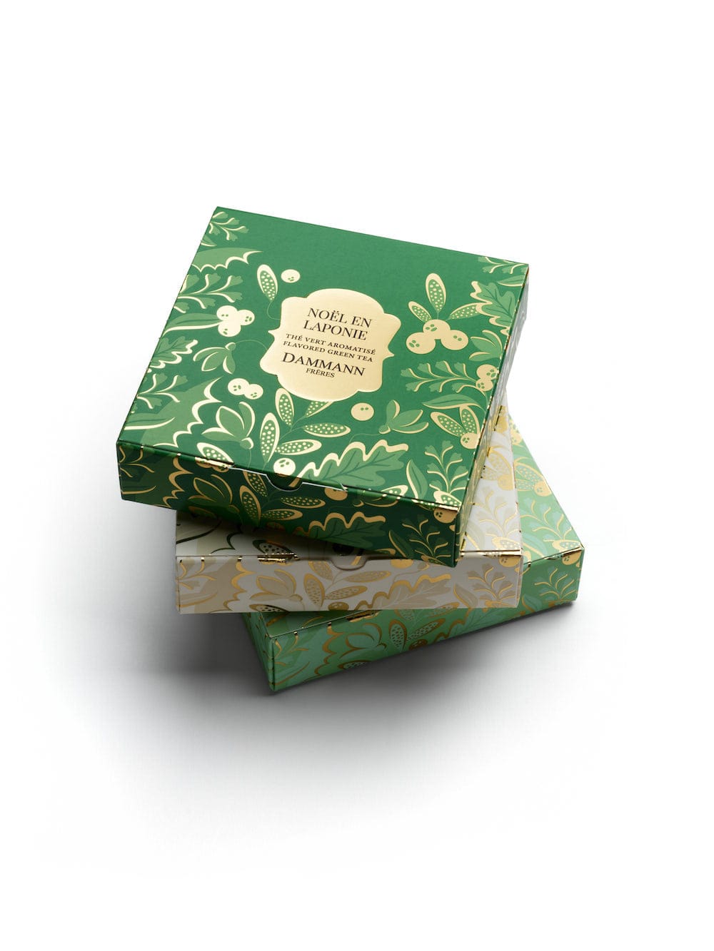 Dammann Tēja maisiņos Tējas komplekts maisiņos- Dammann Noël en Laponie, zaļā aromatizēta 6 gab