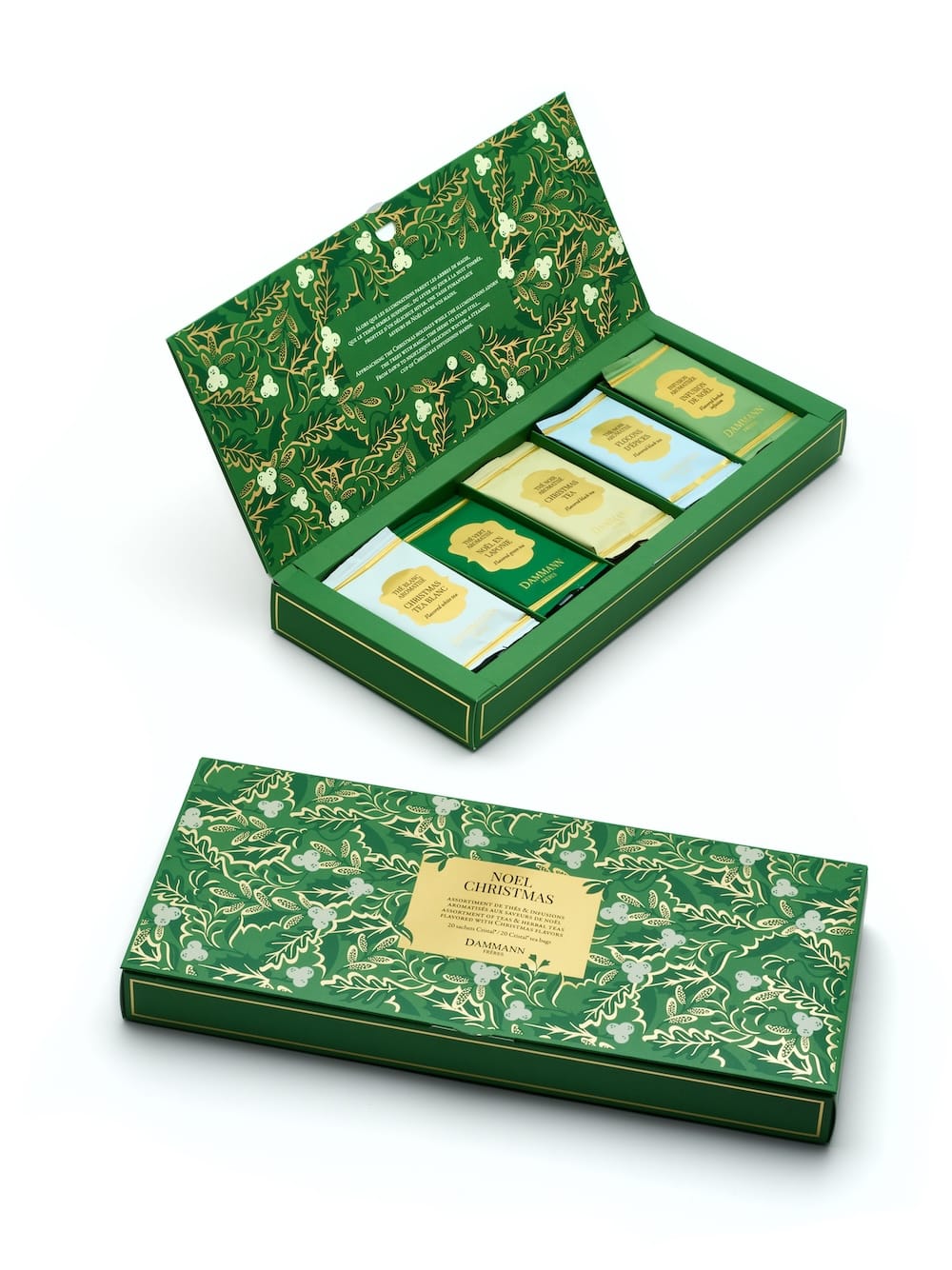Dammann Tējas komplekts maisiņos Dammann Assortiment de Noël izlase, 20 gab, Christmas