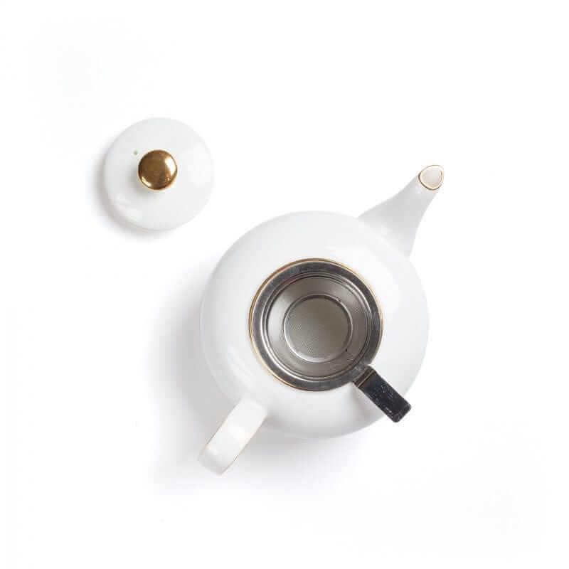 Dammann Tējas rīki Dammann porcelāna tējkanna Concorde bez filtra 0,4L