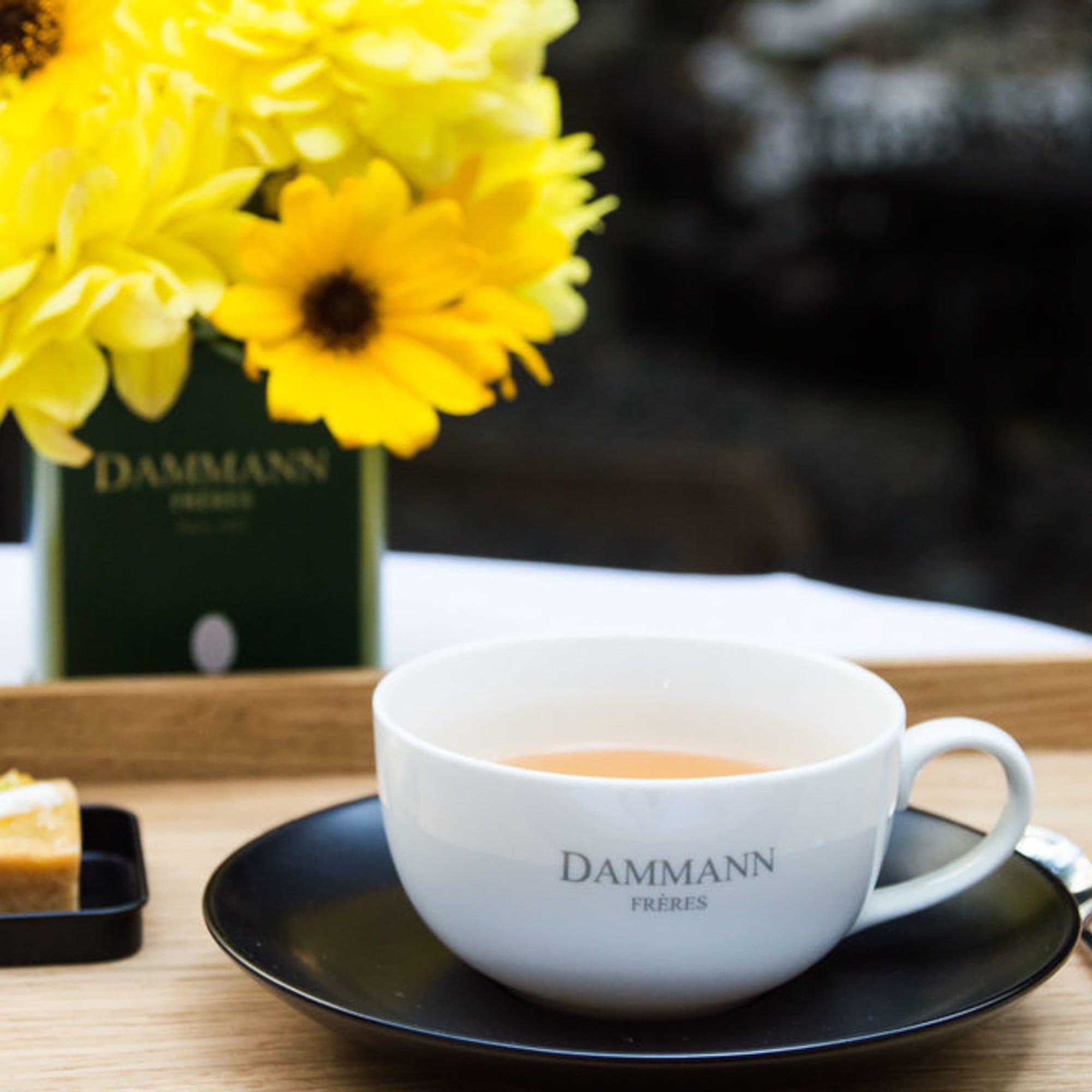 Dammann Trauki Krūzīte Dammann ar melnu apakštasīti 150ml