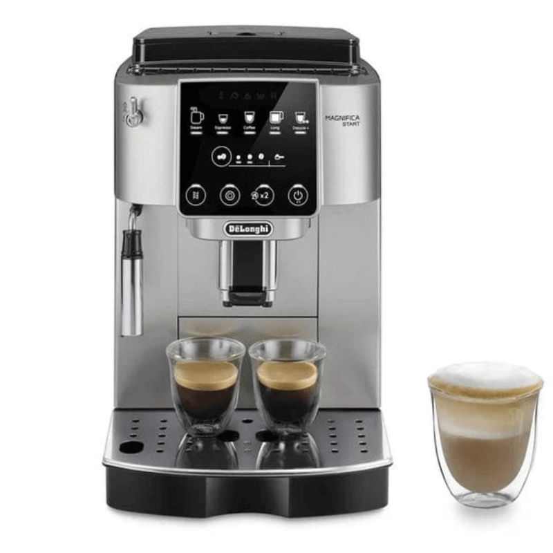 Delonghi Pupiņu automāti Kafijas automāts Delonghi Magnifica Start ECAM 220.30, sudraba/melns