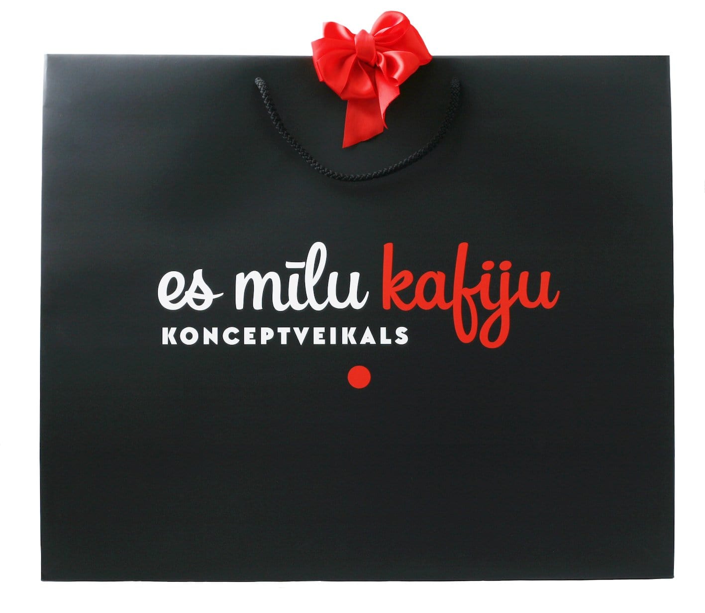 Es mīlu kafiju Citi Es mīlu kafiju dāvanu maiss liels