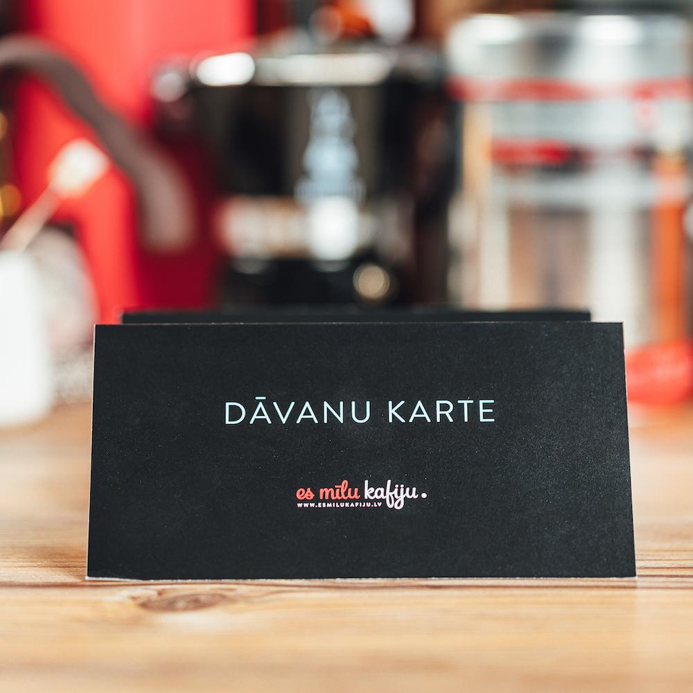 Es mīlu kafiju Dāvanu Karte Es Mīlu Kafiju dāvanu karte