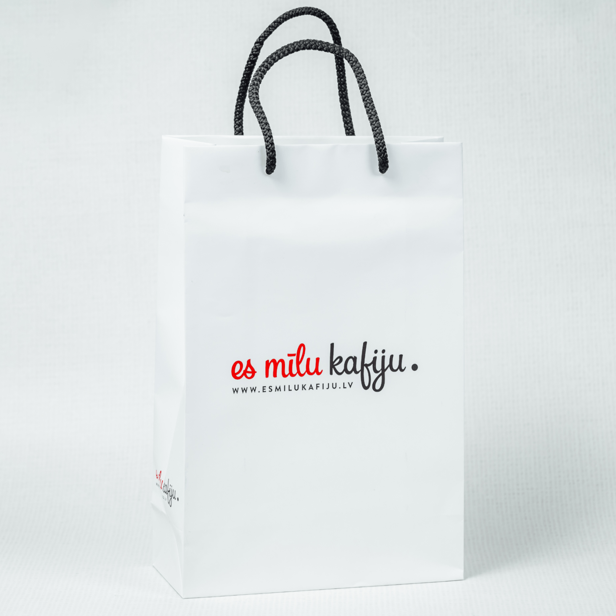 Es mīlu kafiju Es mīlu Kafiju dāvanu maisiņš