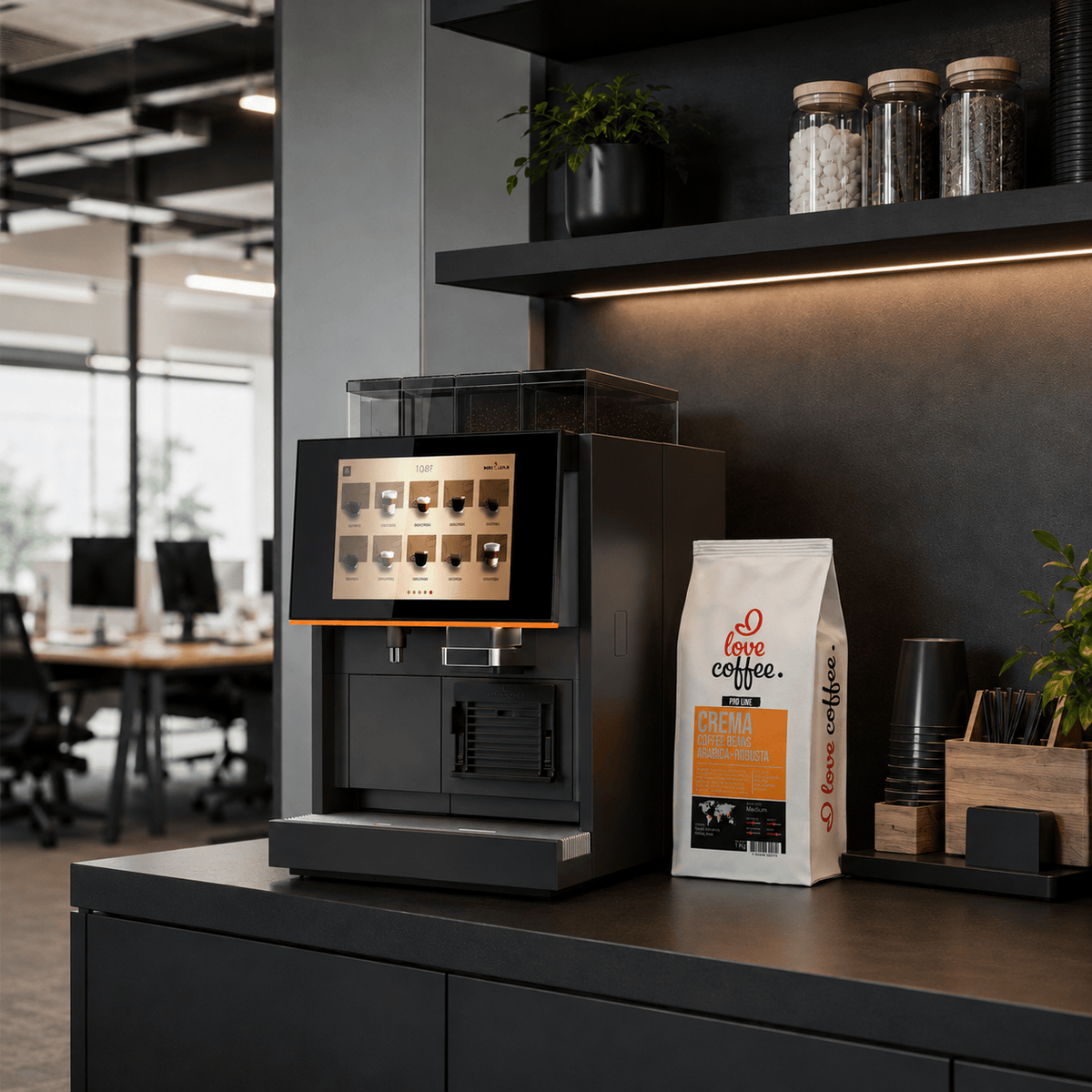 Es mīlu kafiju Kafijas pupiņas Kafijas pupiņas I Love Coffee Pro Line CREMA, 1 kg