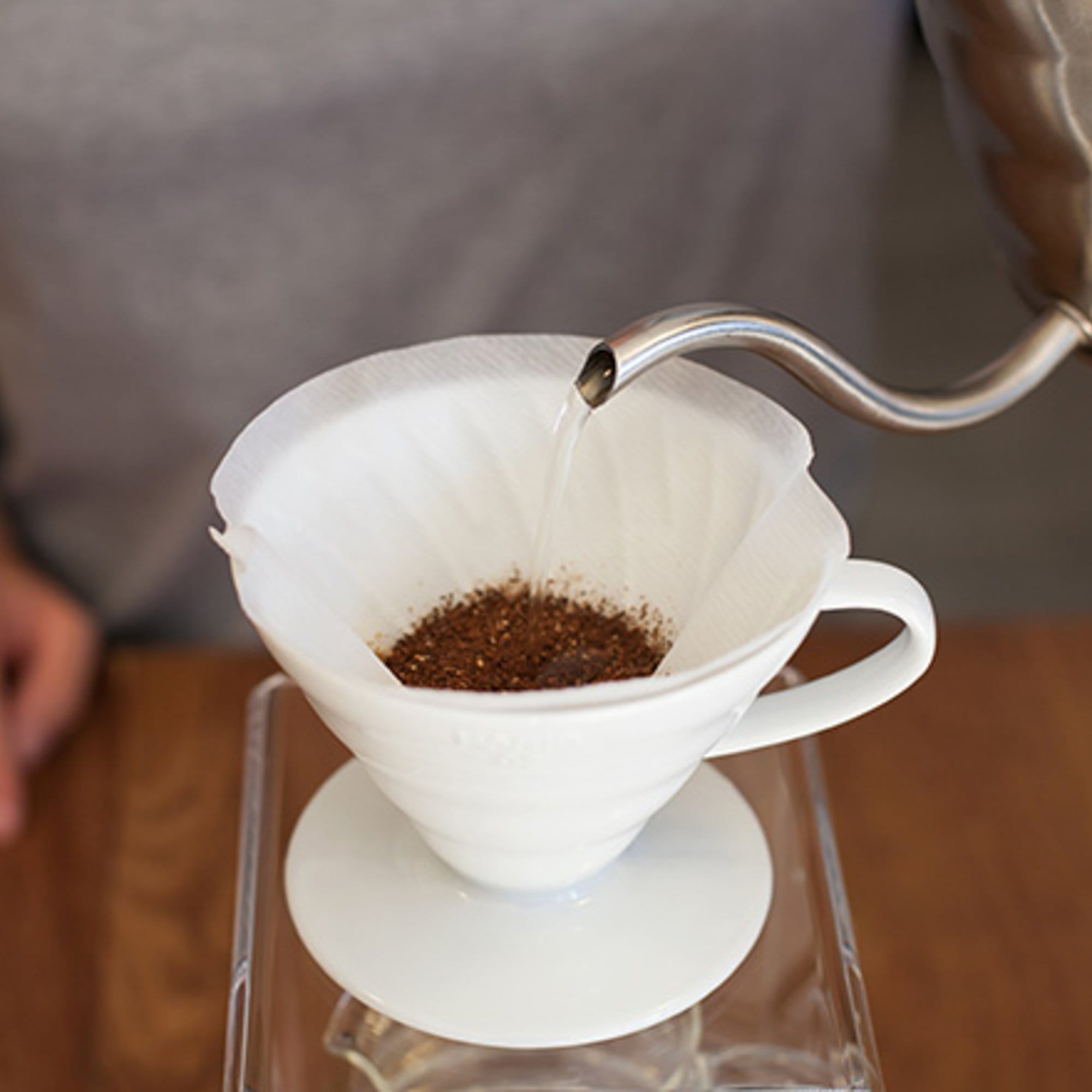 Hario Kafijas pagatavošanas rīki V60 Brūni papīra filtri, 100gb