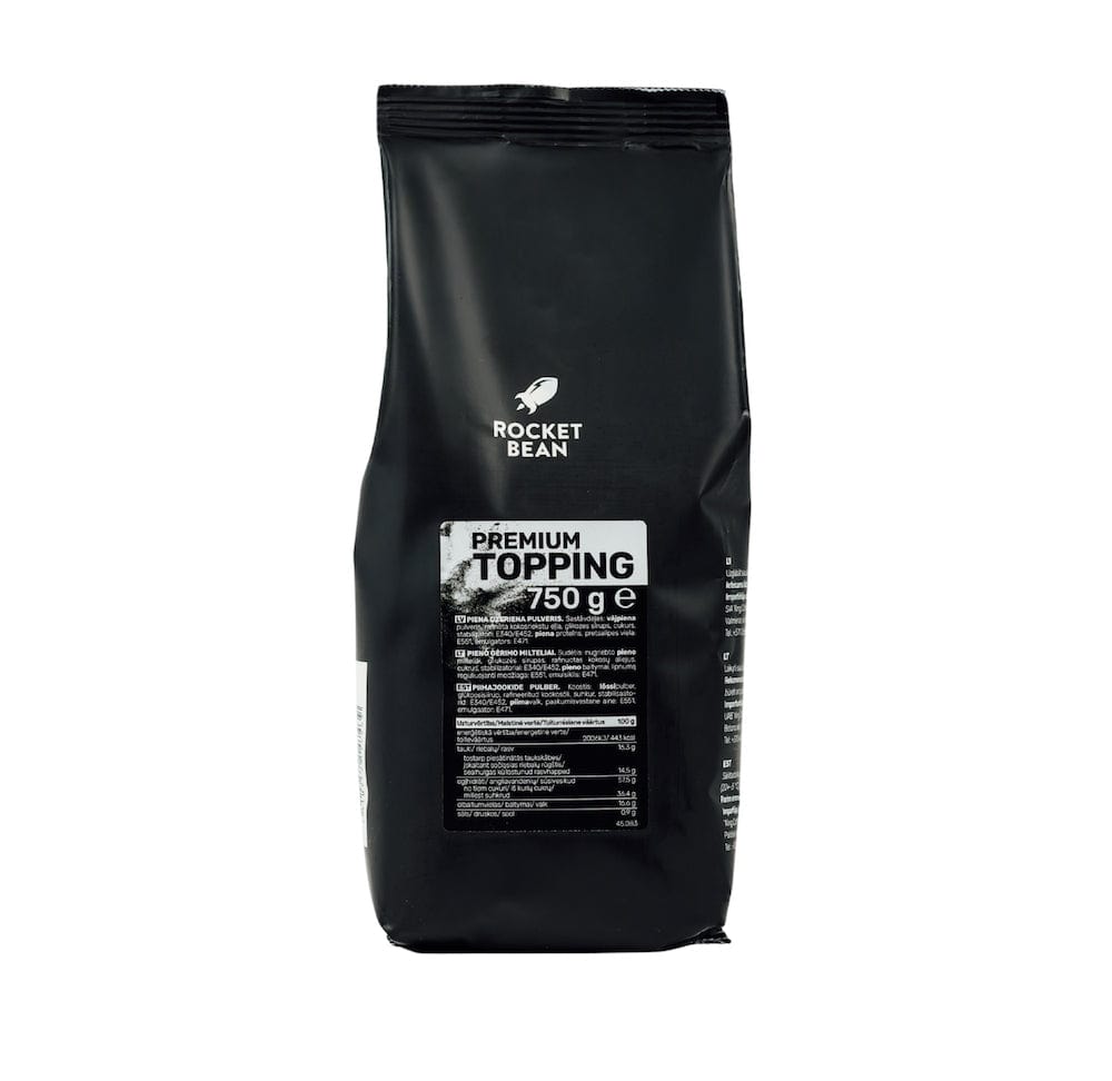 ICS Kafijas piedevas Piena pulveris, Topping, Rocket Bean, 750g