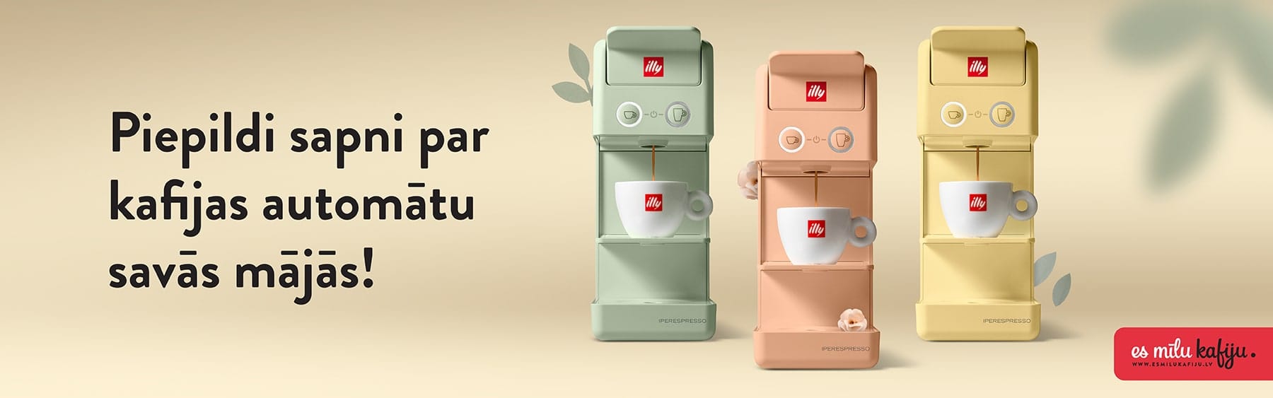 illy kapsulu automāti