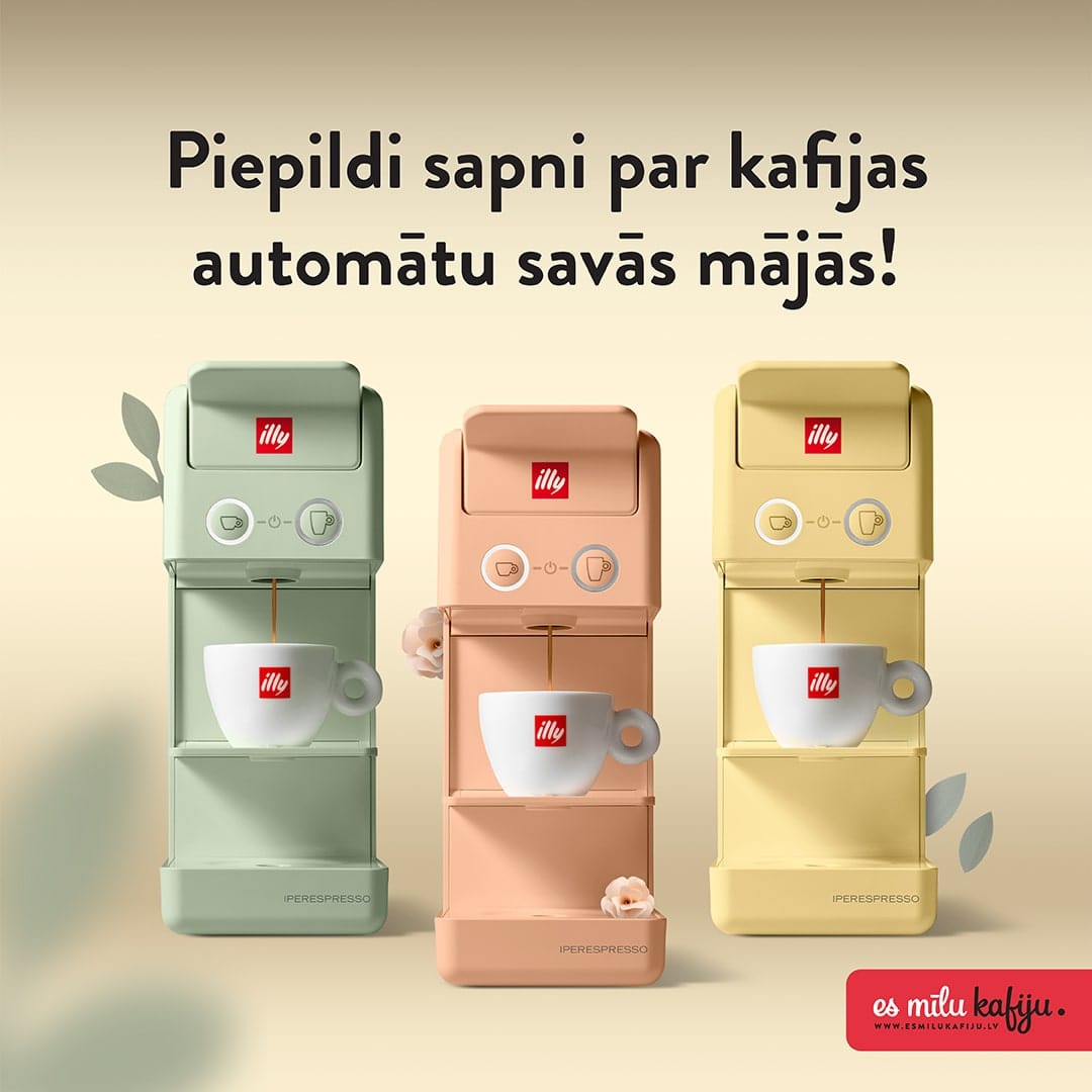 illy kapsulu automāti