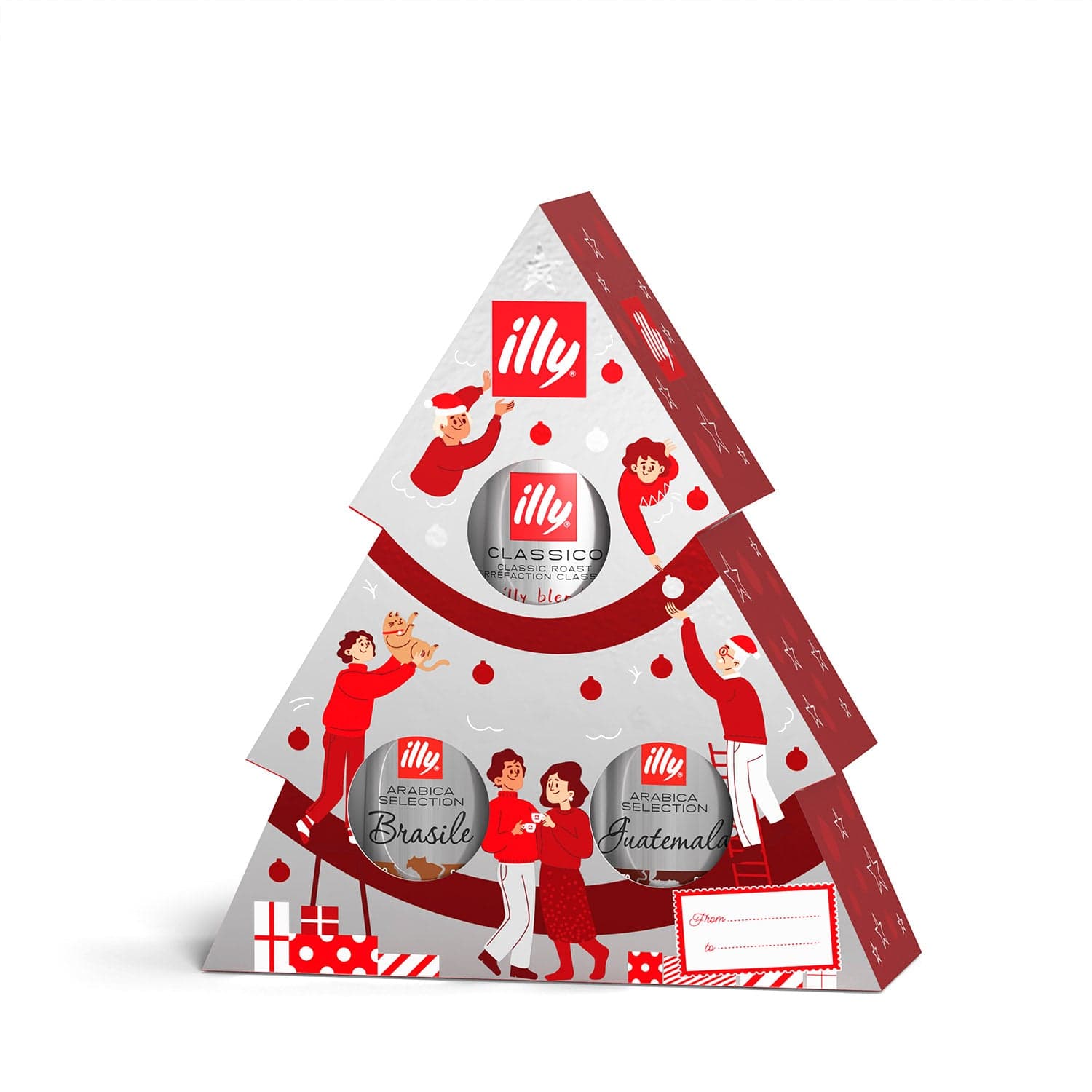 illy Dāvanu komplekti Illy dāvanu komplekts - kafijas Ziemassvētku egle