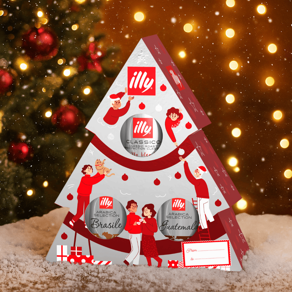 illy Dāvanu komplekti Illy dāvanu komplekts - kafijas Ziemassvētku egle