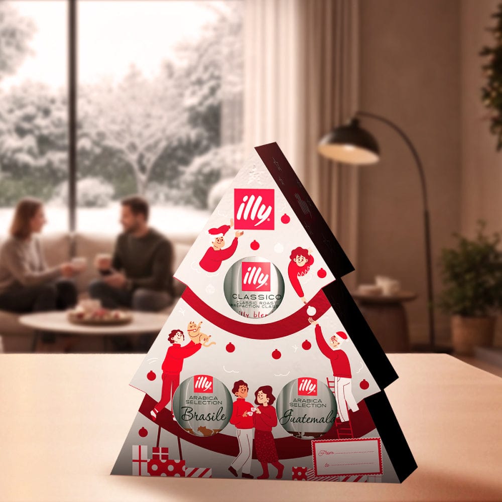 illy Dāvanu komplekti Illy dāvanu komplekts - kafijas Ziemassvētku egle