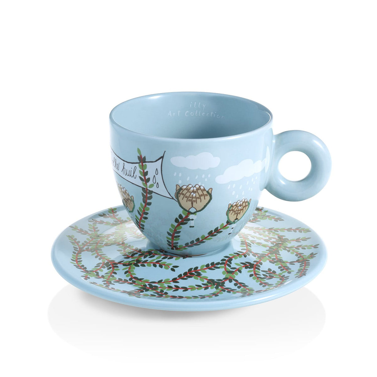 illy Dāvanu komplekti Krūzīte Illy iAC Petersen, espresso ar apakštasīti, 60ml, 2026