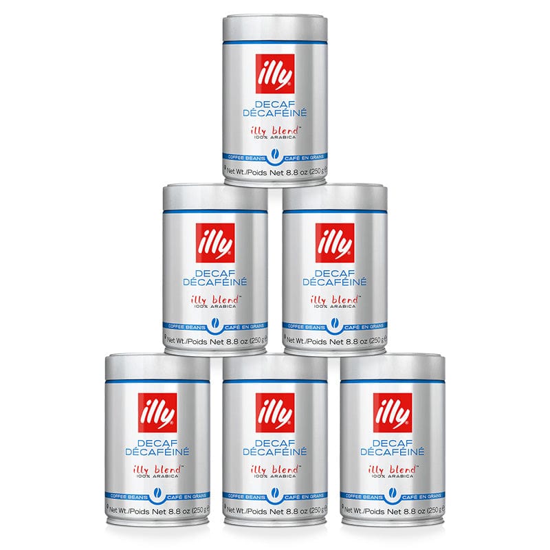 illy Kafijas pupiņas 6 gab Kafijas pupiņas Illy, bez kofeīna, 250g